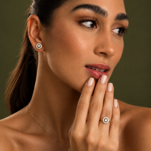 Conjunto Mosaico - Moissanite